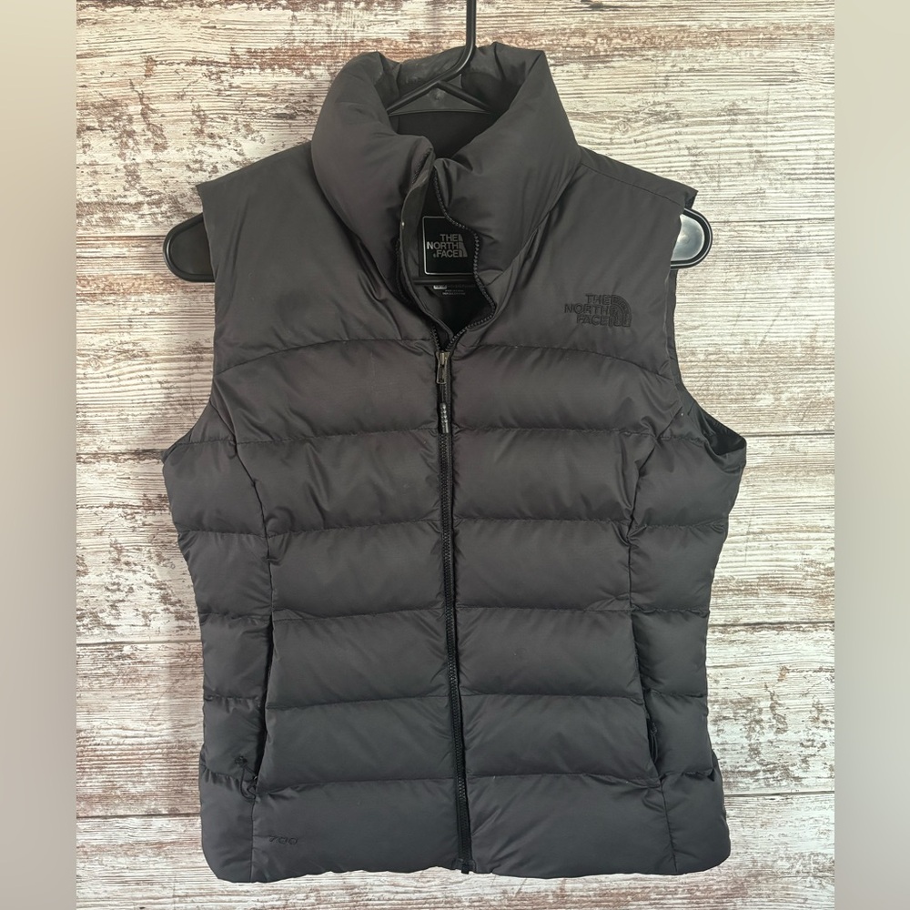 The North Face Black Puffer Vest